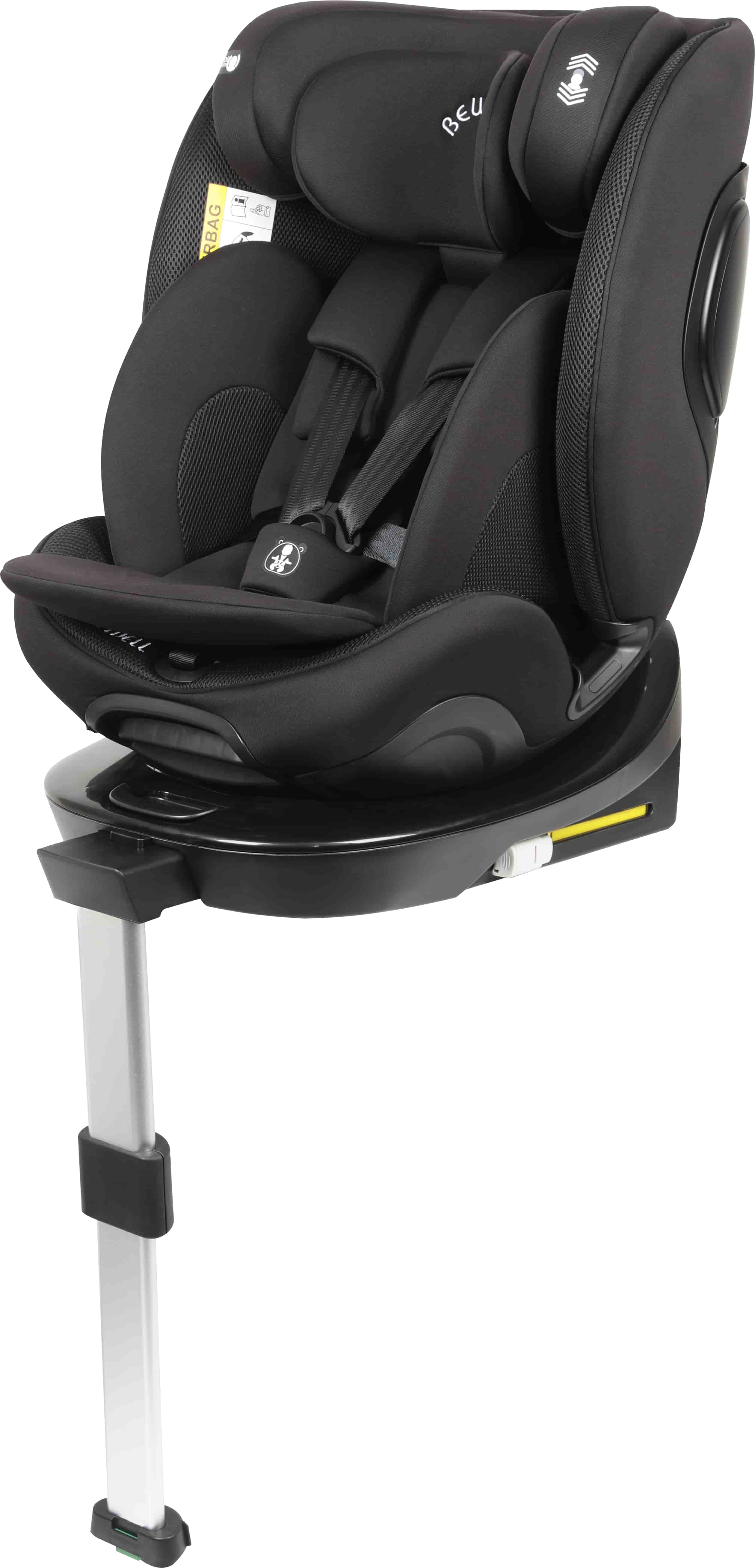 Dětská autosedačka ISOFIX a opěrná noha pro dítě 40-150 cm